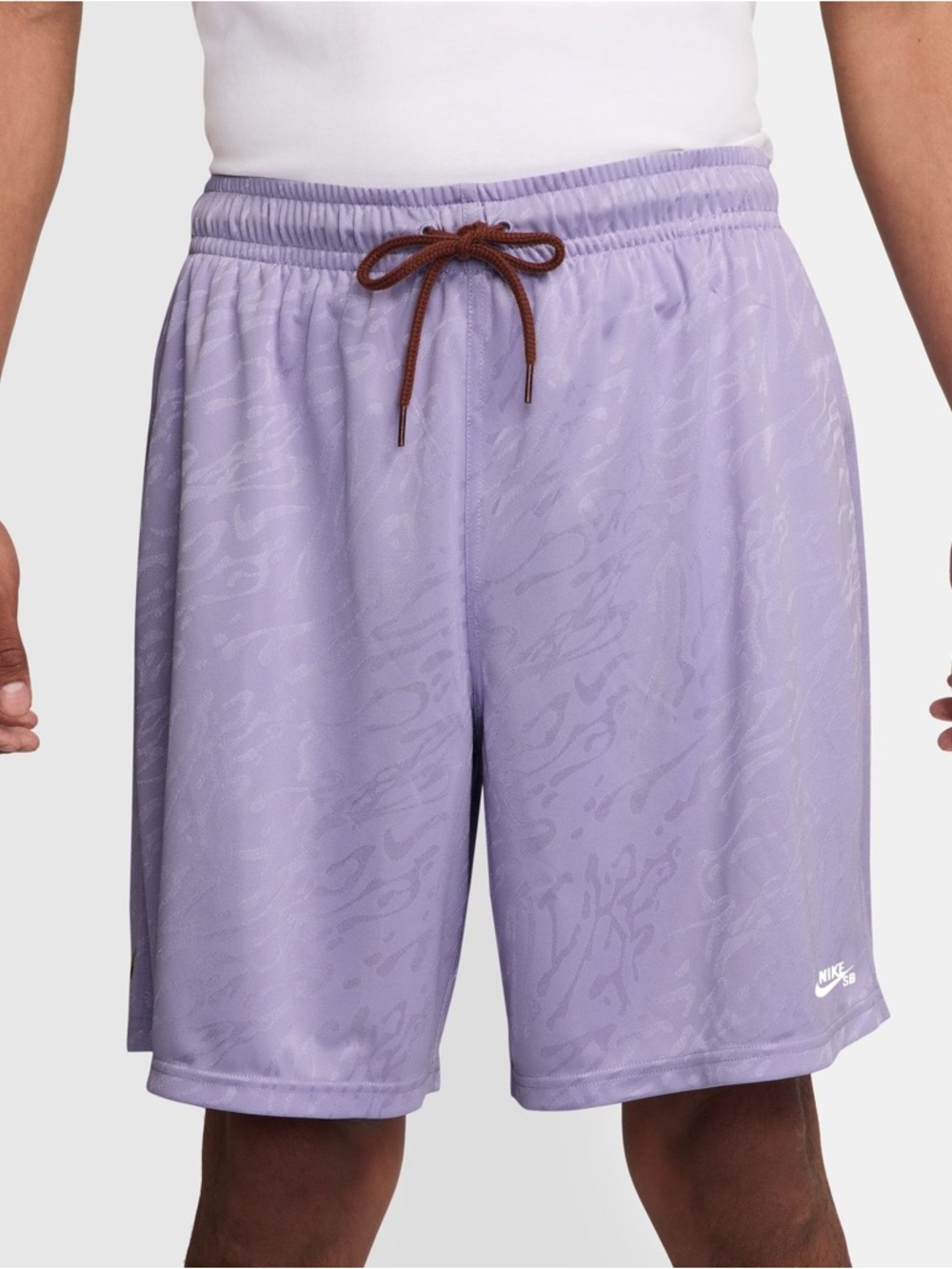 Nike SB Shorts Mens XXL Purple Dri-FIT Loose Fit Above Knee Skate HJ2967-515